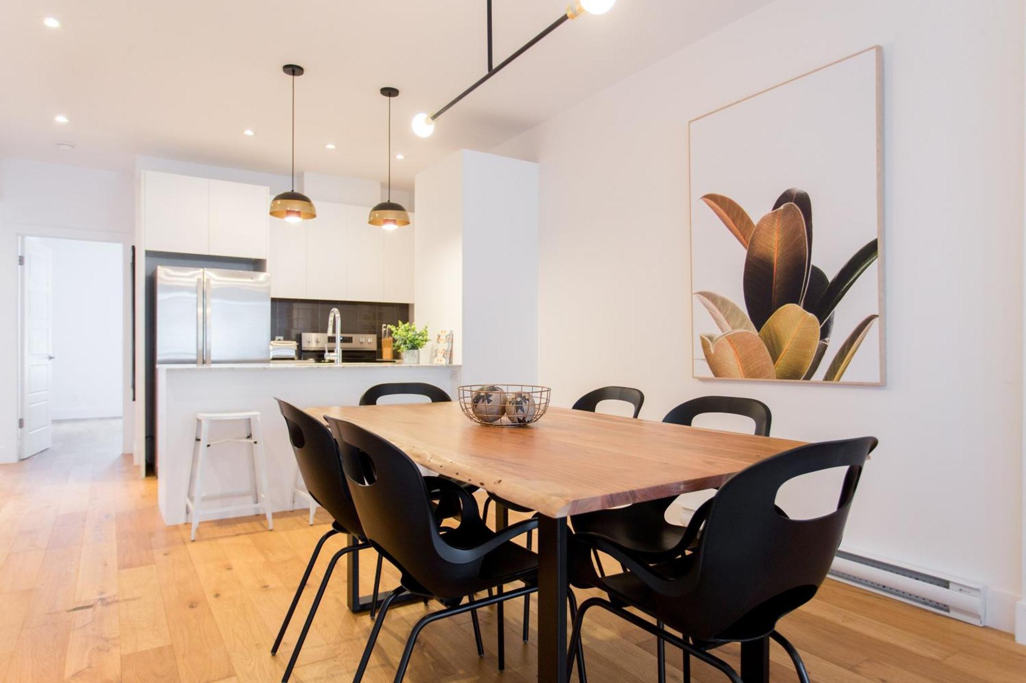 Hip, Stylish Apartment In Little Italy By Den Stays A Montreal Pokoj fotografie